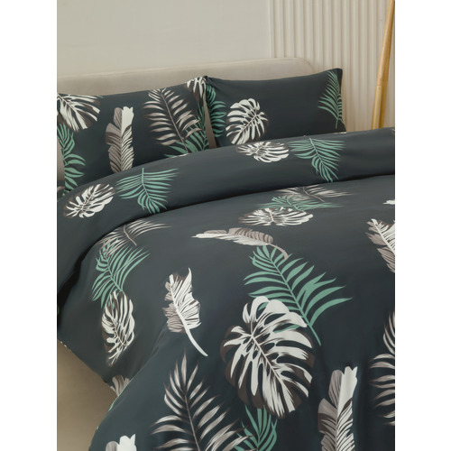 Постельное белье VT из полисатина DJL7126 2-х сп с евро простыней с наволочками 50/70 фото 6