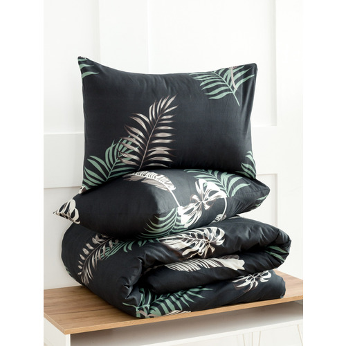 Постельное белье VT из полисатина DJL7126 2-х сп с евро простыней с наволочками 50/70 фото 14