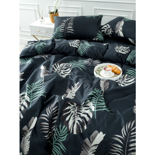 Постельное белье VT из полисатина DJL7126 2-х сп с евро простыней с наволочками 50/70 фото 13