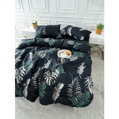 Постельное белье VT из полисатина DJL7126 2-х сп с евро простыней с наволочками 50/70 фото 9