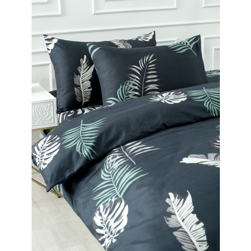 Постельное белье VT из полисатина DJL7126 2-х сп с евро простыней с наволочками 50/70 фото 11