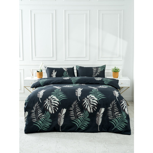 Постельное белье VT из полисатина DJL7126 2-х сп с евро простыней с наволочками 50/70 фото 4