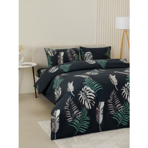 Постельное белье VT из полисатина DJL7126 2-х сп с евро простыней с наволочками 50/70 фото 8