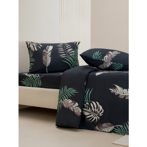 Постельное белье VT из полисатина DJL7126 2-х сп с евро простыней с наволочками 50/70 фото 5