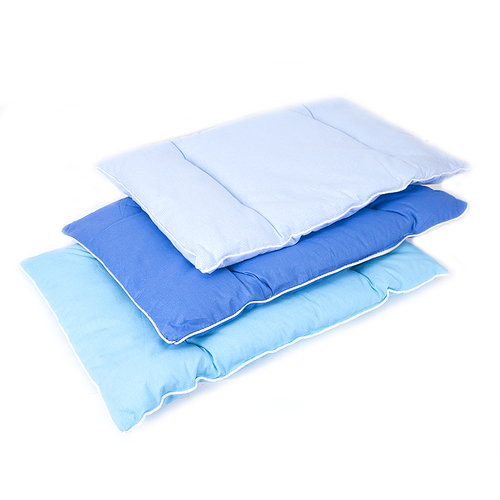 Подушка для новорожденных 40/60 цвет голубой фото 1