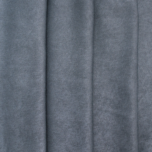 Портьерная ткань софт однотонный 280 см на отрез 502-35 серый фото 1