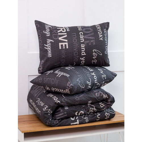 Постельное белье 5044 2-х сп с евро простыней с наволочками 50/70 фото 15