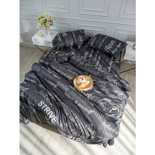 Постельное белье 5044 2-х сп с евро простыней с наволочками 50/70 фото 9