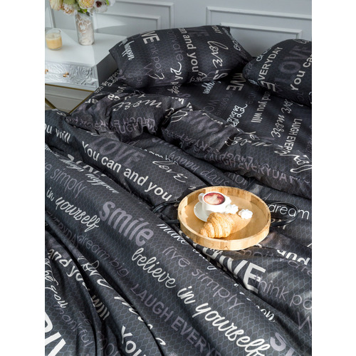 Постельное белье 5044 2-х сп с евро простыней с наволочками 50/70 фото 8