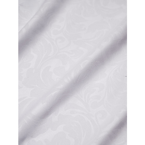 Постельное белье VT из полисатина жаккард белый 1.5 сп с наволочками 70/70 фото 2