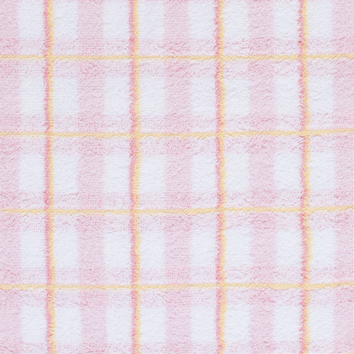 Полотенце махровое Sunvim 18В-7 Светлая клетка 34/68 см цвет розовый фото 2