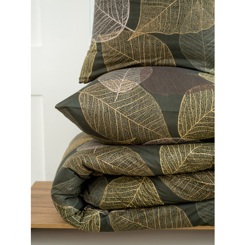 Постельное белье VT из полисатина DJL6076 2-х сп с евро простыней с наволочками 50/70 фото 5