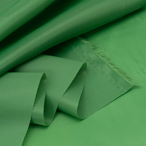 Ткань на отрез таффета 150 см 190Т цвет зелень трава 6153 фото 4