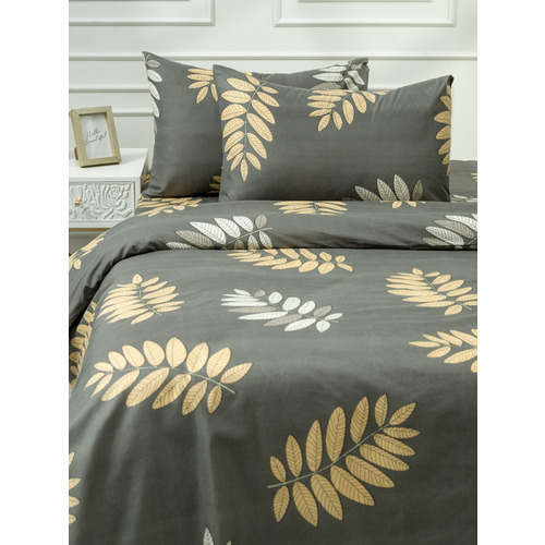 Постельное белье VT из полисатина DJL6652 2-х сп с евро простыней с наволочками 50/70 фото 15