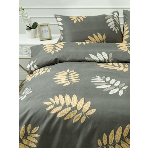 Постельное белье VT из полисатина DJL6652 2-х сп с евро простыней с наволочками 50/70 фото 9