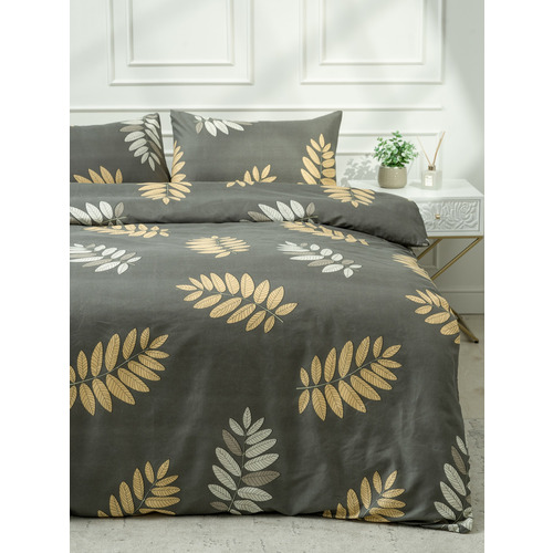 Постельное белье VT из полисатина DJL6652 2-х сп с евро простыней с наволочками 50/70 фото 3