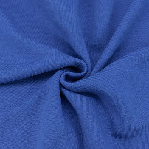 Ткань на отрез футер 3-х нитка диагональный №111 цвет синий фото 1