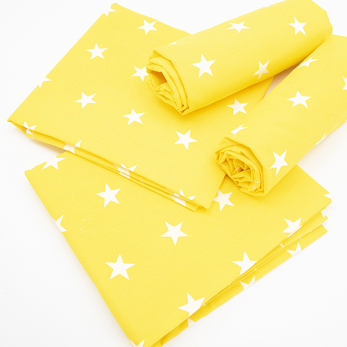Набор детских пеленок бязь 4 шт 73/120 см 1700/8 цвет желтый фото 1