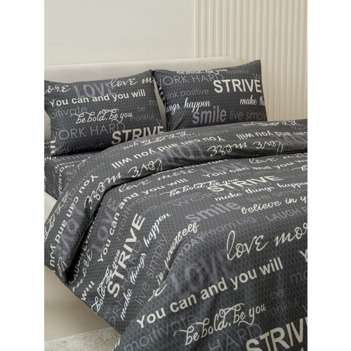 Постельное белье VT из полисатина 5044 2-х сп с евро простыней с наволочками 50х70 фото 6