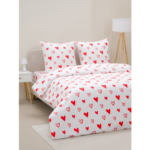 Постельное белье VT из полисатина 823-1 2-х сп с евро простыней с наволочками 70/70 фото 8