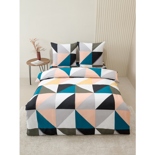 Постельное белье VT из полисатина 4050 2-х сп с евро простыней с наволочками 70х70 фото 8