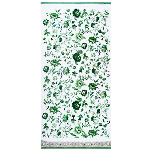 Полотенце махровое Sunvim Византия 68/136 см цвет зеленый фото 1
