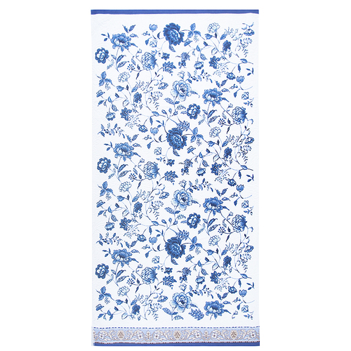 Полотенце махровое Sunvim Византия 68/136 см цвет синий фото 1