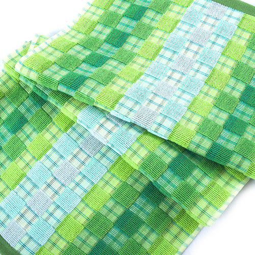 Полотенце махровое Sunvim 18-17 Мозаика 34/68 см цвет зеленый фото 3