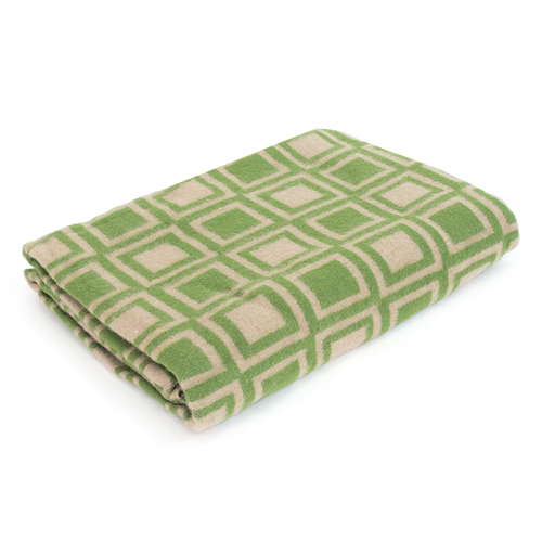 Одеяло полушерсть 500 гр/м2 цвет зеленый 150/200 см фото 2