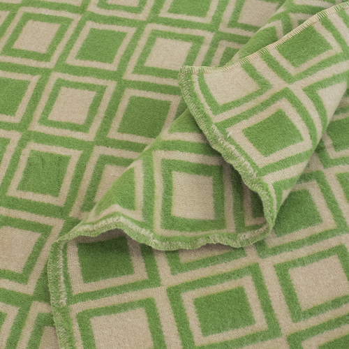Одеяло полушерсть 500 гр/м2 цвет зеленый 150/200 см фото 3