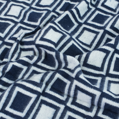 Одеяло полушерсть 500 гр/м2 цвет темно-синий 150/200 см фото 2