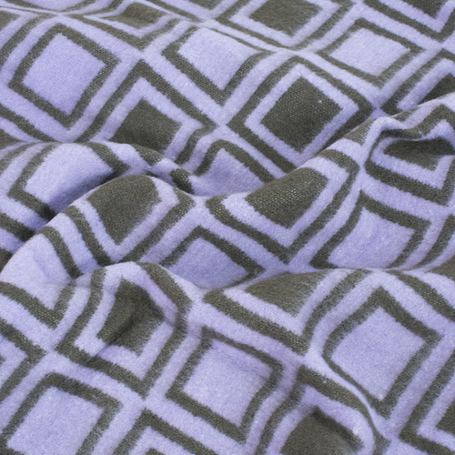 Одеяло полушерсть 500 гр/м2 цвет сиреневый 190/200 см фото 3