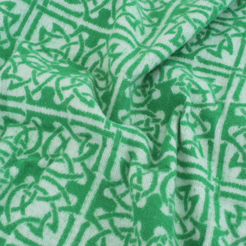 Одеяло п/ш жаккардовое 420 гр/м2 цвет кельт зеленый 150/200 см фото 3