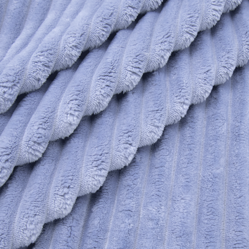 Ткань на отрез велсофт Orrizonte 300 гр/м2 200 см цвет светло-голубой фото 3