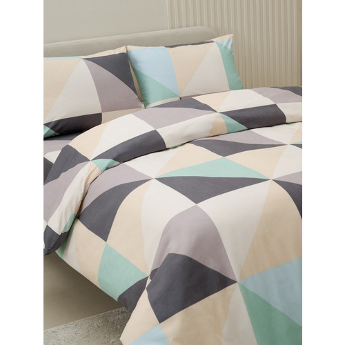 Постельное белье VT из полисатина 4004/2 2-х сп с евро простыней с наволочками 50/70 фото 5