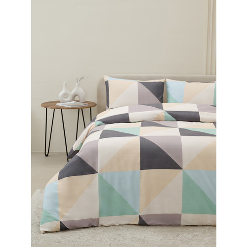 Постельное белье VT из полисатина 4004/2 2-х сп с евро простыней с наволочками 50/70 фото 1