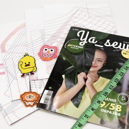 Журнал с выкройками для шитья Ya Sew №2/2021 фото 4
