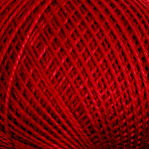 Нитки для вязания Ирис 100% хлопок 25 гр 150 м цвет 1204 бордо фото 1