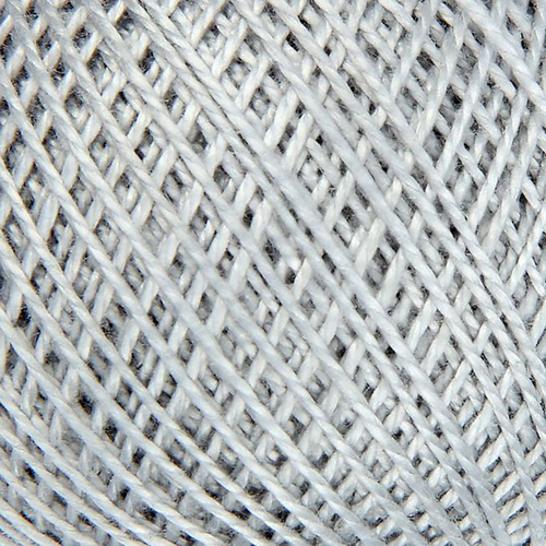 Нитки для вязания Ирис 100% хлопок 25 гр 150 м цвет 7002 светло-серый фото 1