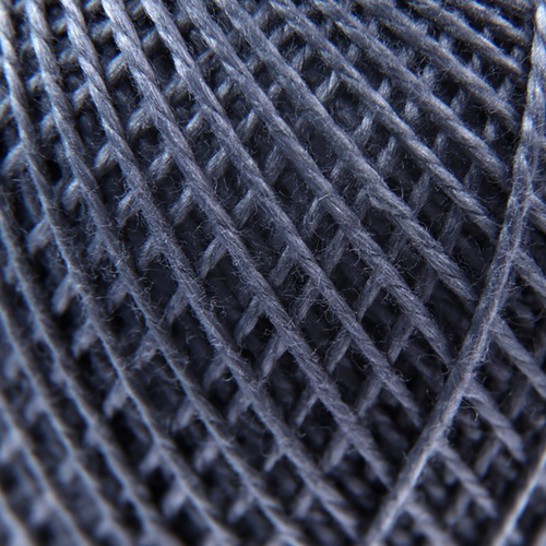 Нитки для вязания Ирис 100% хлопок 25 гр 150 м цвет 7004 серый фото 1