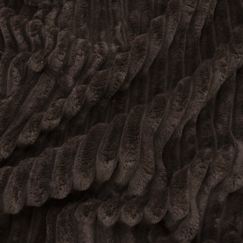 Ткань на отрез велсофт Orrizonte 300 гр/м2 200 см цвет шоколад фото 6