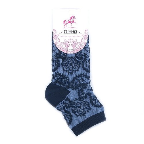 Женские носки Гранд XCL75/1 цвет синий размер 23-25 фото 1