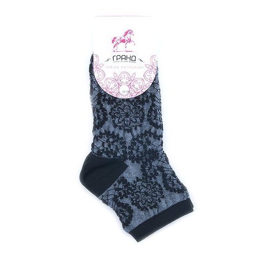 Женские носки Гранд XCL75/1 цвет черный размер 23-25 фото 1