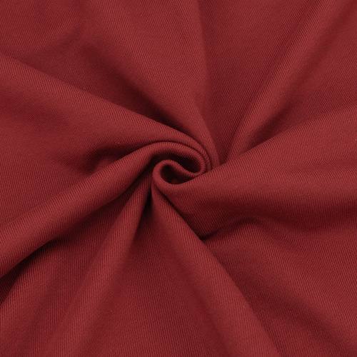 Ткань на отрез футер 3-х нитка диагональный F4 цвет бордовый фото 1