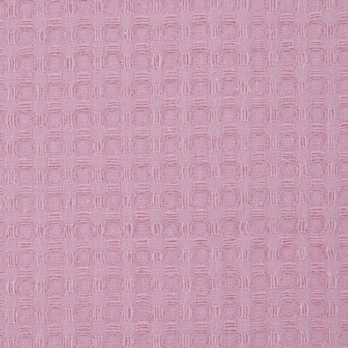 Ткань на отрез вафельное полотно гладкокрашенное 150 см 240 гр/м2 7х7 мм цвет 808 пыльная роза фото 4