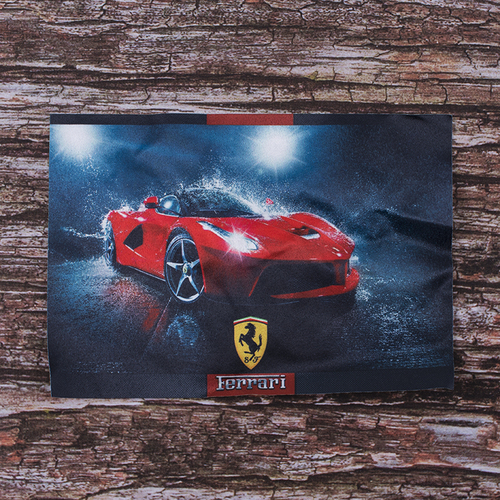 Декоративный элемент пришивной Ferrari 20,5*14,5 см фото 1