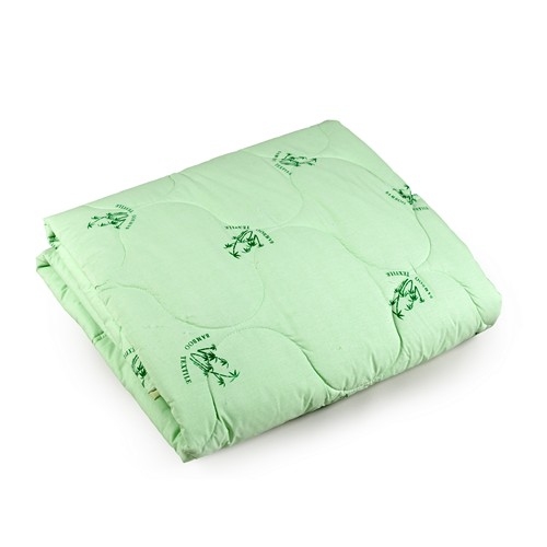Одеяло детское Бамбук 300гр Всесезонное 110/140 чехол хлопок фото 1