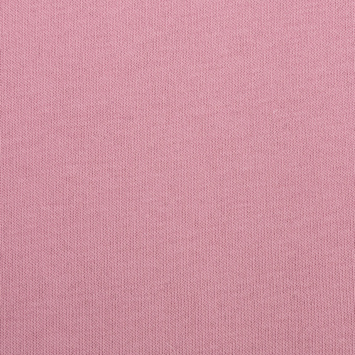 Ткань на отрез футер 3-х нитка компакт пенье начес цвет светло-розовый фото 3