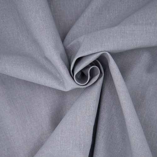 Ткань на отрез бязь гладкокрашеная ГОСТ 150 см цвет серый фото 1