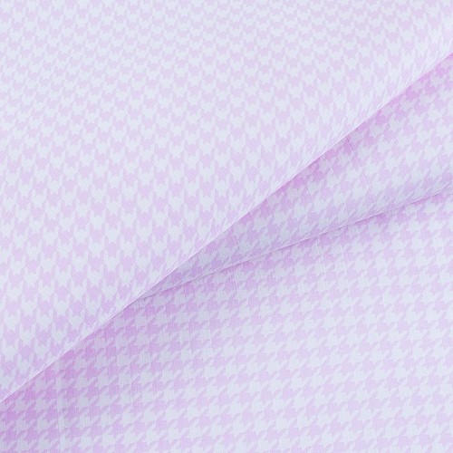 Ткань на отрез бязь плательная 150 см 1747/2 цвет розовый фото 3